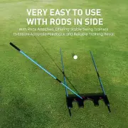 Tour Aim Gate: Golf Training Aid for Perfecting Your Swing with 6 Alignment