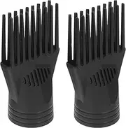 LOLIPPYY 2pcs Hair Dryer Diffuser Combs Reusable Hair Dryer Nozzle Comb Attachments for Effortless Volume Styling Lightweight Design