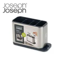 在飛比找PChome24h購物優惠-Joseph Joseph 不鏽鋼餐具瀝水收納架-85110