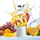 Portable Blender 350ml Juicer Cup with 4 P0O1