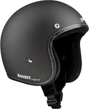 Bandit Jet Premium Line Jet Helmet, black, Size M for Men