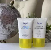 Bundle of 2 SUPERGOOP! Unseen Sunscreen FACE SPF40 Travel Sz .50oz ea Exp 2025 A