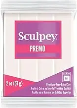 Sculpey PREMOACCENTS - 57g - White Translucent Polymer Clay
