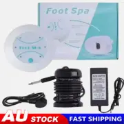 Ionic Foot SPA At-Home Detox Cleanse Bath Machine Regain Health With Blue Bucket