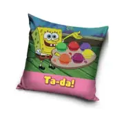 SpongeBob Ta-Da Cushion Pre-filled Square Krabby Patties 40cm x 40cm