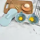 Microwave Two Egg Poacher Sandwich Kitchen Maker Cookware Breakfast Cooker