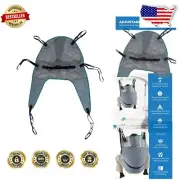 450lb Full Body Mesh Lift Sling - Easy Wash Sling for Bathing & Toileting Needs