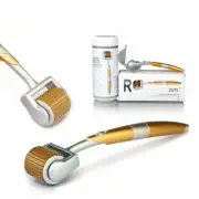 ZGTS Titanium 192Pins Roller Anti Acne Hair Loss Stretch Mark Removal Therapy
