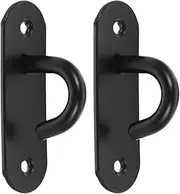 2Pcs Heavy Duty Wall Hook for Resistance Bands Compact Exercise Anchor Durable Gym Hanger for Hammock Multi Purpose Strap Anchor for Home Workouts