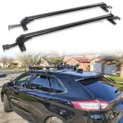 43.3'' Car Top Roof Rack Cross Bar Cargo Luggage w/ Lock For Ford Edge 2007-2023