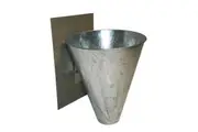 L Chicken Kill Cone - Wall Mount Poultry Bird Duck - Killing Funnel Restraint