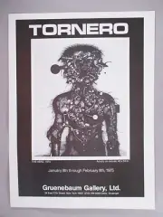 Sergio Gonzales Tornero Art Gallery Exhibit PRINT AD - 1975