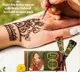 [綺異館] 印度 NEETA henna Mehandi 妮塔 純植物紋身 4入 指甲花 人體彩繪 短暫紋身KAVERI