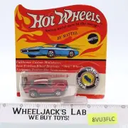 Mighty Maverick MEGENTA W/ Button Hot Wheels Redline 1970 Mattel NEW SEALED