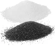 LALADEFIEE 2Bags Natural Fine Sand for Craft Projects Decorative Sand for DIY Zen Gardens Micro Landscapes and Creative Crafts