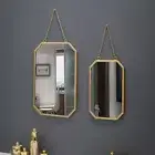 Metal Chain Nordic Decorative Mirror Wall Hanging Mirror Home Decor