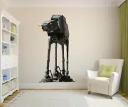 At-Act walker Decal, Star Wars Art Decor, Star Wars Decal, At-Act Decal, Fathead