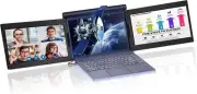 KPKUE X50 13.3" USB Type C Triple Monitor Screen Extender new!!!!!!!
