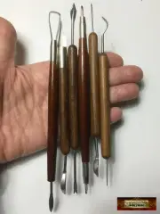 M01320 MOREZMORE 6 Piece Set Sculpting Tools Sculpting Pottery Polymer Clay