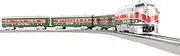 Lionel Sleigh Bell Limited Passenger LionChief 5.0 Electric O Gauge Train Set with Bluetooth & Remote
