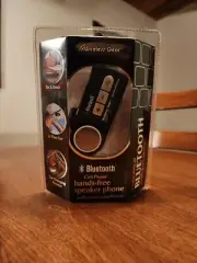 Hands-free Wireless Bluetooth Speakerphone with noise cancelation for Cellphones