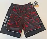 And1 Mens Shorts Basketball Gym Printed 11" Inseam S M L 2XL 3XL Red Black