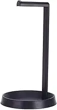 Headset Stand Headset Holder Headphones Holder Aluminum Alloy Headphone Stand Detachable Stable Desktop Bracket for Gaming Headsets Headphones Desktop Headset Holder (Color : Black)