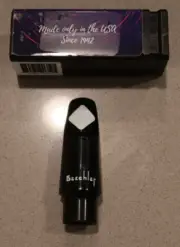 New Beechler B11-8 M8S White Diamond Medium Inlay Alto Sax Saxophone Mouthpiece