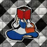 Belle Beauty And The Beast Bookworm Disney Iron On Patch