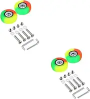 Gatuida 4 Sets Luggage Wheels Replacement Set Silent Caster Wheels for Suitcases