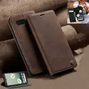 For Google Pixel 7/7 Pro Case Magnetic PU Leather Card Slots Wallet Stand Cover
