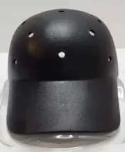 OUC Baseball Style Visor Hat Girls Kids Black Design DIY Summer Cap OSFM