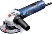 Bosch Professional Angle Grinder GWS 7-115 E (Disc Diameter 115 mm, Power 720 Watt, Includes Additional Handle, Mounting Flange, Protective Cover, Clamping Nut, Two-Hole Wrench)