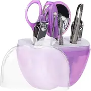 Ipetboom Nail Clipper Kit Nail Manicure Kit Nail Cutter Kit Nail Painting Kit Nail Trimmers Nail Trimmer Kit Nail Kits Fingernail Trimmer Tools Nail Art Kit Nail Trimming Kit Purple