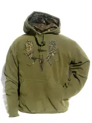 Cabela's Men's Signature Big Game Moose 360 GM Heavyweight Fleece Hunting Hoodie