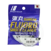 Majorcraft Dangan Fluorocarbon Shock Fishing Leader 30m Clear - Choose Lb BRAND