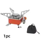 1pc Outdoor Mini Square Cooktop Portable Folding Gas