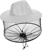 WESIEVYA Anti-honey and Hat Beekeeping Supplies Costume Hat Beekeeping Hat Bucket Hat Bee Hat with Net Hat with Veil Hat