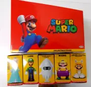 Super Mario Jakks 5 Collectible Figures 2.5” Rosalina Blooper Wario Luigi Cat SE