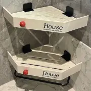 Wall Mounted Washstand Corner Storage Box Waterproof Corner Shelf Home