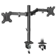 Dual Monitor Mount, Dual Monitor Stand for Two 17"-32" Flat/Curved Computer Dual