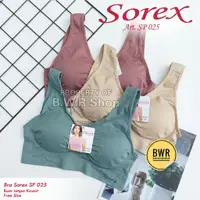 在飛比找蝦皮購物優惠-Sorex 運動文胸織錦 SP 025 純色運動文胸女士 S