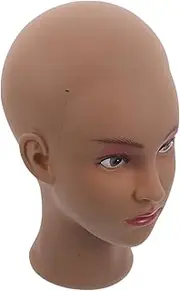 OSOLADY Simulation Human Head Model Mannequin Head for Hair Training Mannequin Head for Glasses Stand Cosmetology Mannequin Head Mannequin Head for Helmet Display Glasses Display Stand