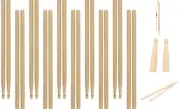 48 Pieces 24 Pairs 5A Drumsticks, Wood Tip Drum Sticks Maple Wooden Drum