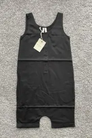 Gray Label Organic Kids Clothing & Fashion One Piece Black Tank Suit Size 5-6y