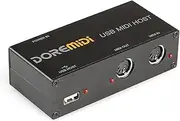USB to Midi Host Guitar Effector Midi Synthesizer Midi Gene Or Midi Face Devices Electronic Instrument Equipment Black