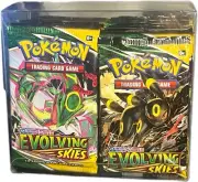 36x Evolving Skies Booster Packs Sword & Shield Pokémon TCG