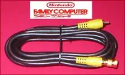 12Ft HQ GOLD RCA Video Cable & GOLD RF Coax TV Adapter for Japanese Famicom NEW