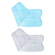 Anti Slip Shower Mat Bathtub Safety Floor Mat with Suction Cups 100x40cm