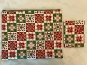 Christmas Stars Cross Stitch Project Bag And Thread Bed (05)
